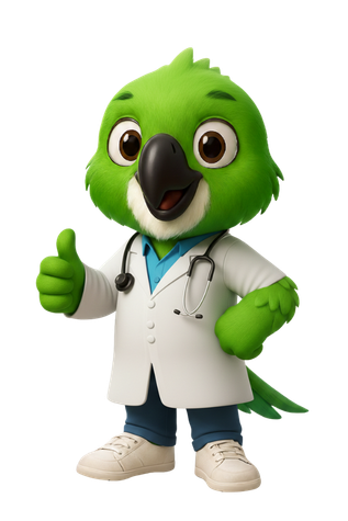 Mascote Kibarato Telemed